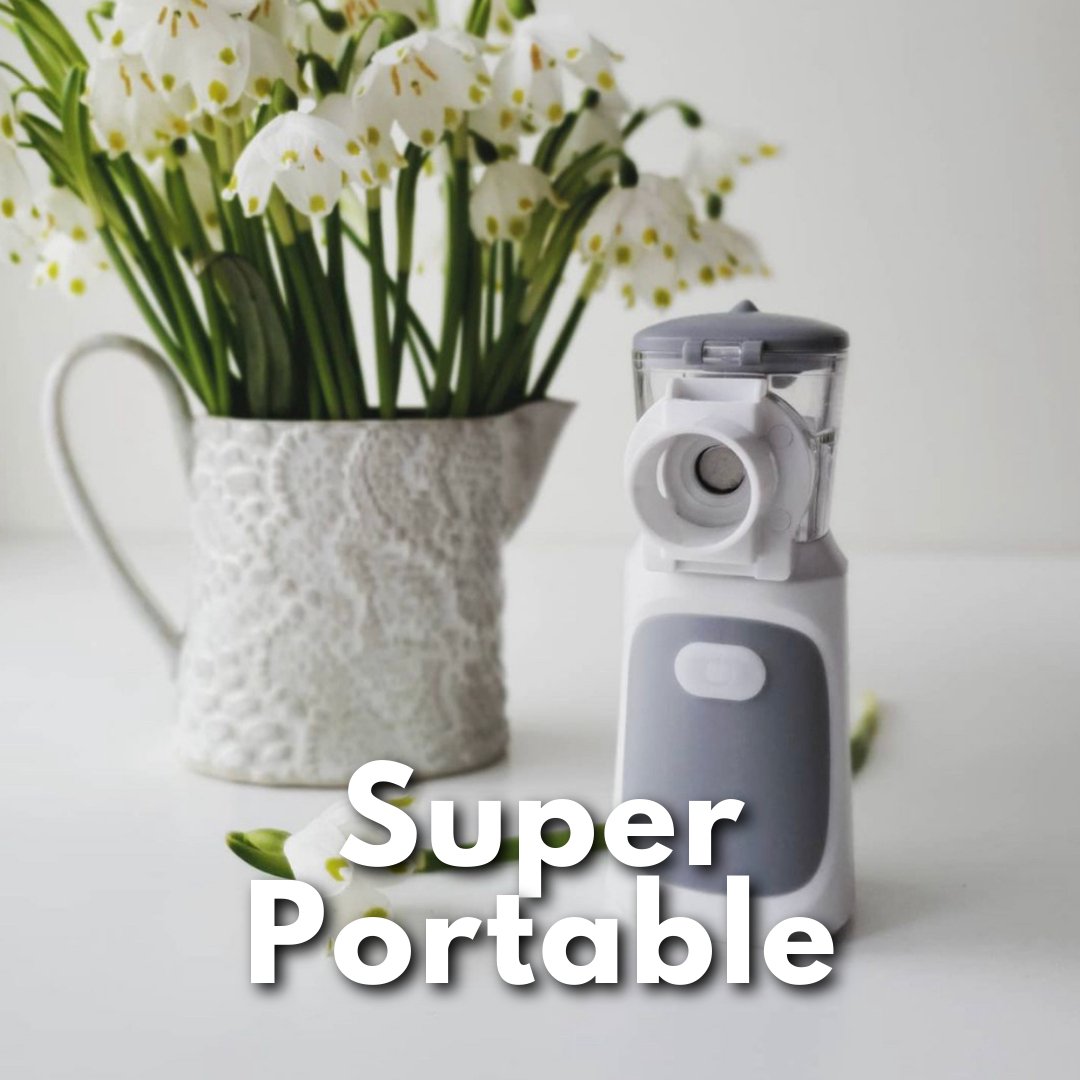 Portable Mesh Nebulizer FDA Approved - Helprhealth