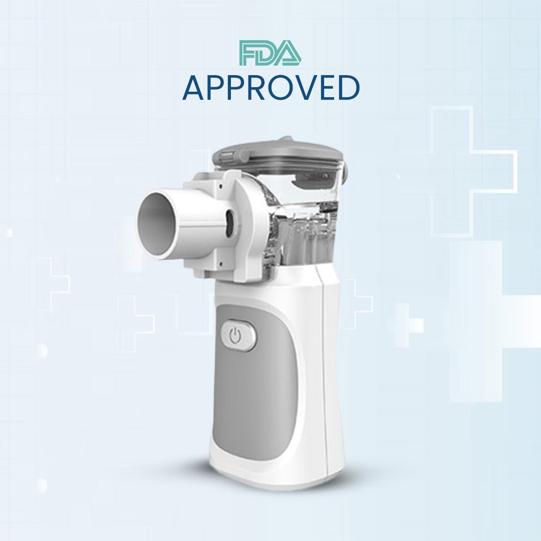 Portable Mesh Nebulizer FDA Approved - Helprhealth